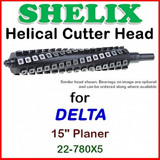 SHELIX for DELTA 15'' Planer, 22-780X5