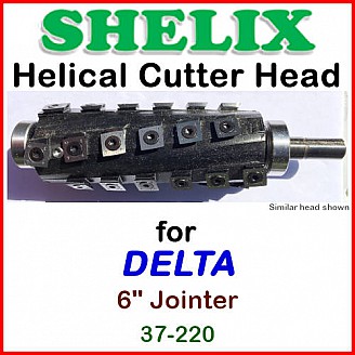 SHELIX for DELTA 6'' Jointer, 37-220 (with Bearings)