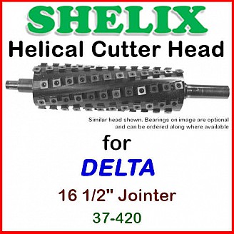 SHELIX for DELTA 16.5'' Jointer, 37-420
