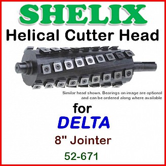 SHELIX for DELTA 8'' Jointer 52-671
