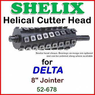 SHELIX for DELTA 8'' Jointer, 52-678 Professional