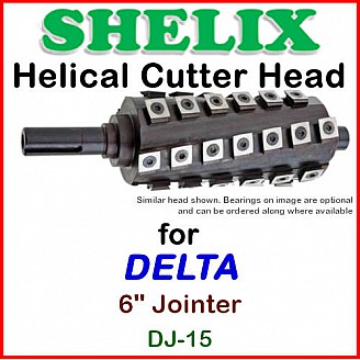 SHELIX for DELTA 6'' Jointer, DJ-15