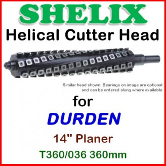 SHELIX for DURDEN 14'' Planer, T360-036 360mm