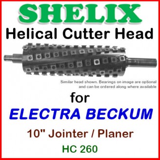 SHELIX for Elektra Beckum 10'' Planer-Jointer Combo, HC 260