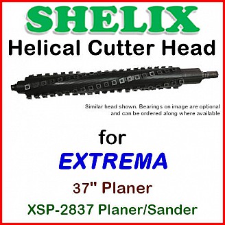 SHELIX for EXTREMA 37'' Planer, XSP-2837 Planer-Sander