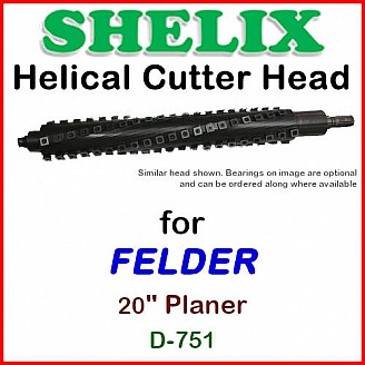 SHELIX for FELDER 20'' Planer, D-751
