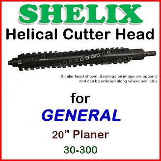 SHELIX for GENERAL 20'' Planer, 30-300