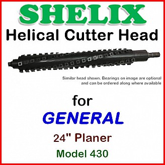 SHELIX for GENERAL 24'' Planer, 430