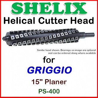 SHELIX for GRIGGIO 16'' Planer, PS-400