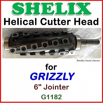 SHELIX for GRIZZLY 6'' Jointer, G1182