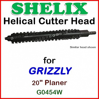 SHELIX for GRIZZLY 20'' Planer, G0454W