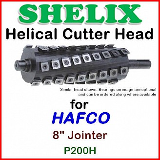 SHELIX for HAFCO 8'' Jointer, P200H