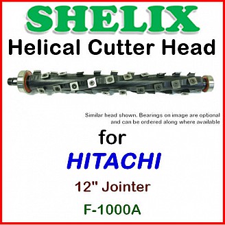 SHELIX for HITACHI 12'' Jointer, F-1000A