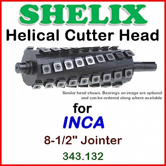 SHELIX for INCA 8-1/2'' Jointer, 343.132