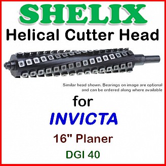 SHELIX for INVICTA 16'' Planer, DGI 40