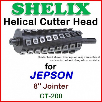 SHELIX for JEPSON 8'' Jointer CT-200