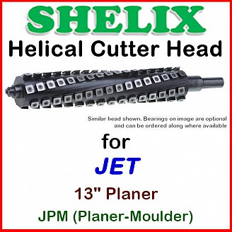 SHELIX for JET 13'' Planer, JPM 13 (Planer-Moulder)