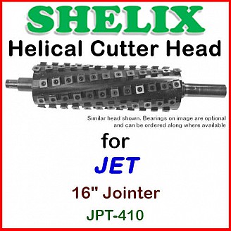 SHELIX for JET 16'' Jointer, JPT-410