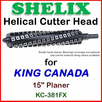 SHELIX for KING CANADA 15'' Planer, KC-381FX