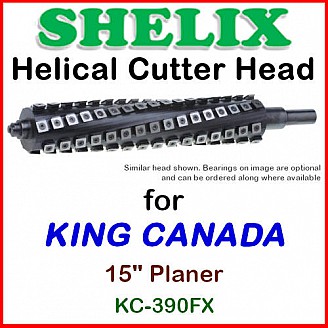 SHELIX for KING CANADA 15'' Planer, KC-390FX