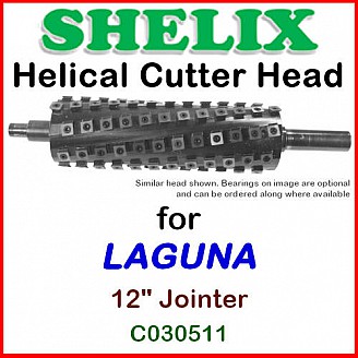 SHELIX for LAGUNA 12'' Jointer, C030511