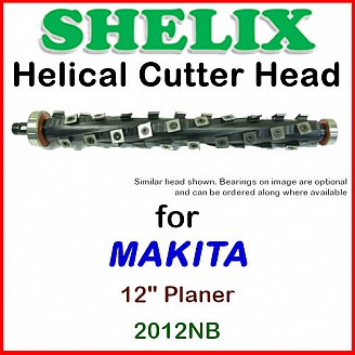 SHELIX for MAKITA 12'' Planer, 2012NB