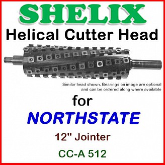 SHELIX for NORTHSTATE 12'' Jointer, CC-A512