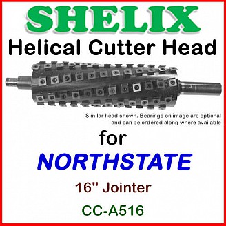 SHELIX for NORTHSTATE 16'' Jointer, CC-A516