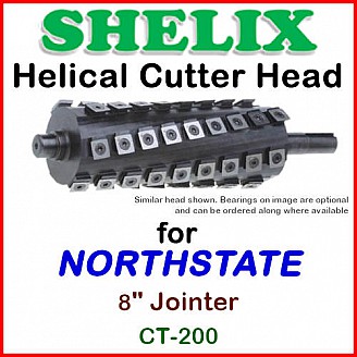 SHELIX for NORTHSTATE 8'' Jointer, CT-200
