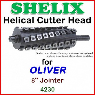 SHELIX for OLIVER 8'' Jointer, 4230