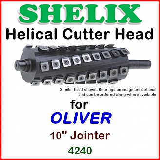SHELIX for OLIVER 10'' Jointer, 4240 SHELIX for OLIVER 10'' Jointer, 4240
