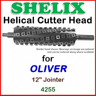 SHELIX for OLIVER 12'' Jointer, 4255