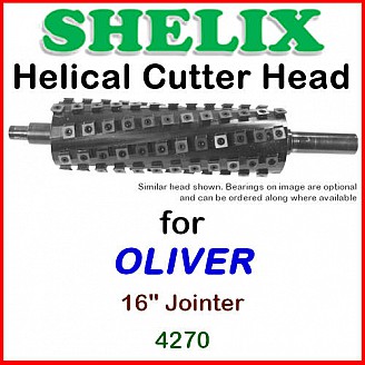 SHELIX for OLIVER 16'' Jointer, 4270 SHELIX for OLIVER 16'' Jointer, 4270