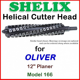SHELIX for OLIVER 12'' Jointer, Model 166 SHELIX for OLIVER 12'' Jointer, Model 166