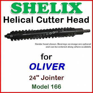 SHELIX for OLIVER 24'' Jointer, Model 166 SHELIX for OLIVER 24'' Jointer, Model 166