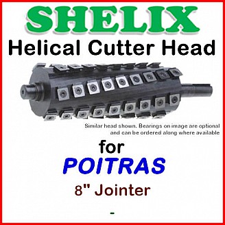 SHELIX for POITRAS 8'' Jointer