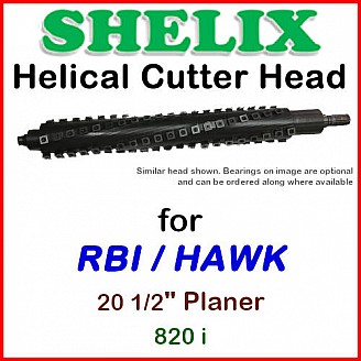 SHELIX for RBI 20 1/2'' Planer, 820 i
