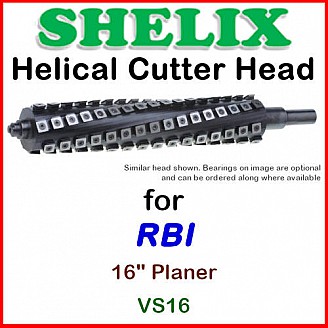 SHELIX for RBI 16'' Planer, VS16