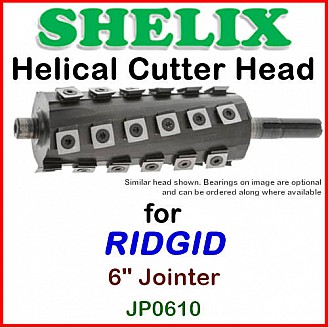 SHELIX for RIDGID 6'' Jointer, JP0610