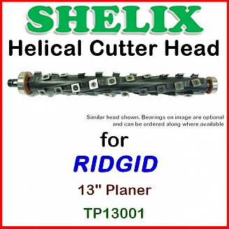 SHELIX for RIDGID 13'' Planer, TP13001