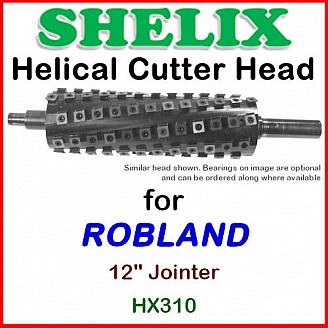 SHELIX for ROBLAND 12'' Jointer, HX310