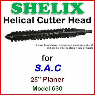 SHELIX for S.A.C. 25'' Planer, Model 630
