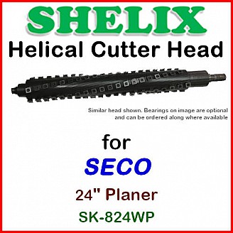 SHELIX for SECO 24'' Planer, SK-824WP