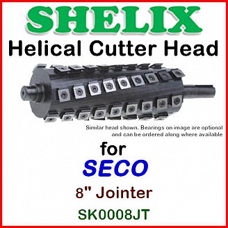 SHELIX for SECO 8'' Jointer SK0008JT
