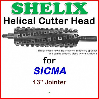 SHELIX for SICMA 13''Jointer