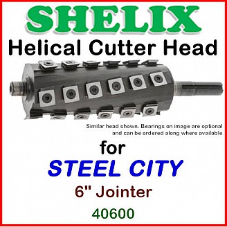 SHELIX for STEEL CITY 6'' Jointer, 40600