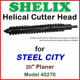 SHELIX for STEEL CITY 20'' Planer, Model 40270