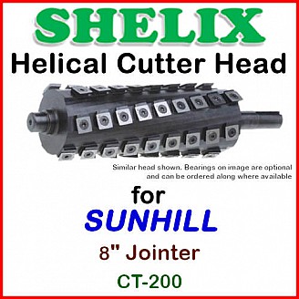 SHELIX for SUNHILL 8'' Jointer, CT-200