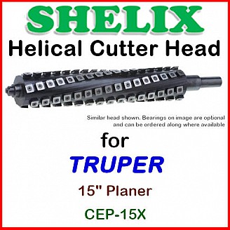SHELIX for TRUPER 15'' Planer CEP-15X