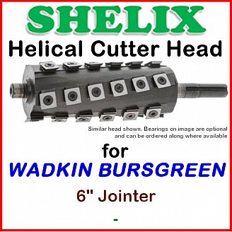 SHELIX for WADKIN BURSGREEN 6'' Jointer